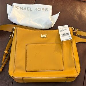 Michael Kors Mustard Crossbody Bag